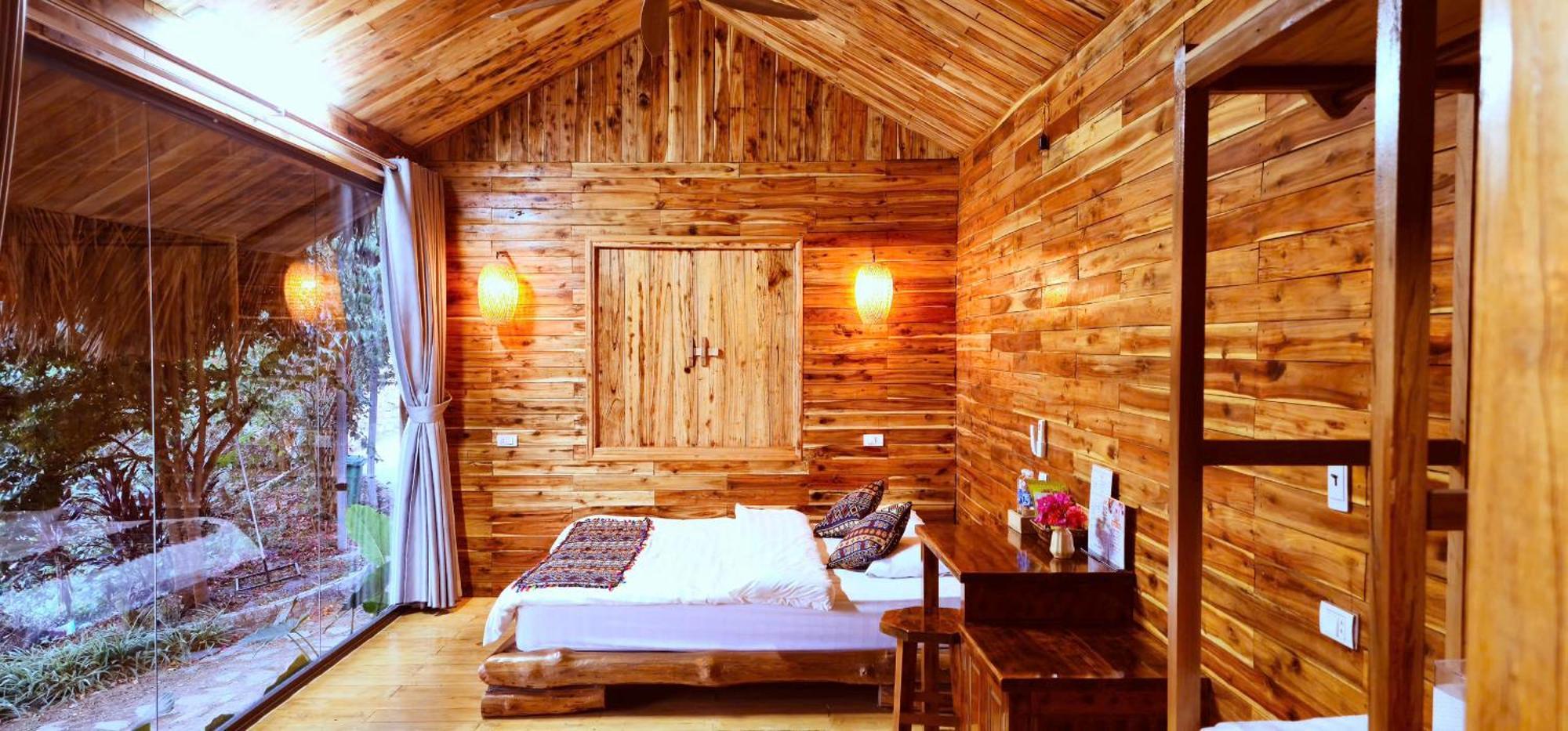 Ecolodge Ke Nenh Dien Bien Ban Him Lom Экстерьер фото